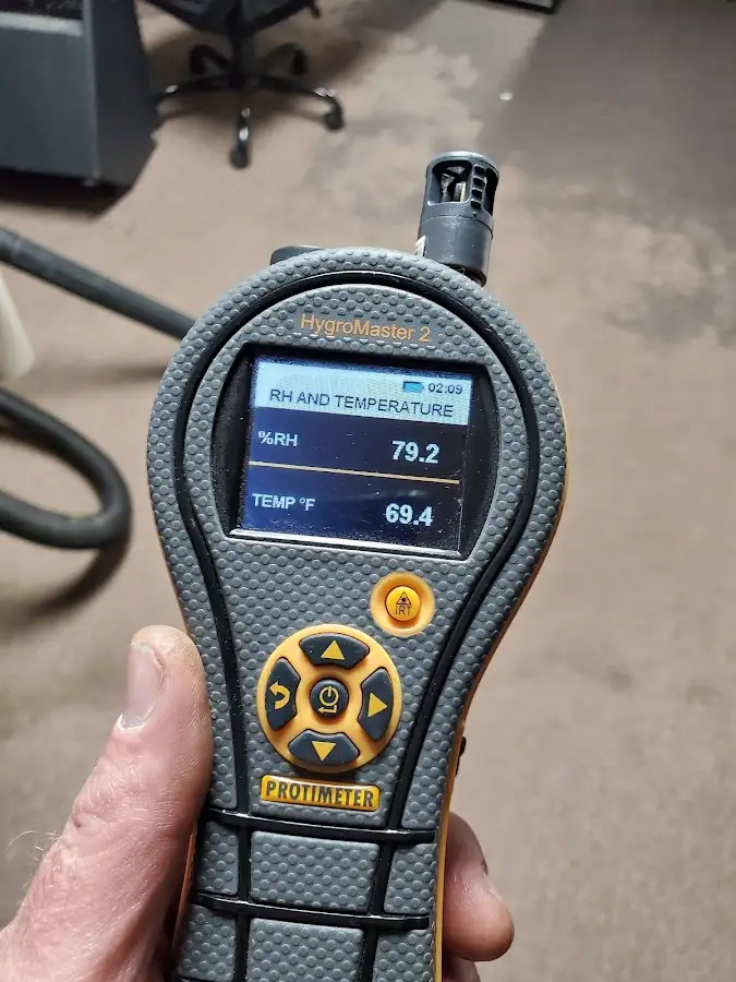 Moisture meter humidity assessment for Fire & Smoke Damage Restoration in New Providence